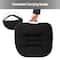 Mind Reader Air-Cloud Booster Seat Cushion for Office, Car, Wheelchair, Support Pillow with Carry Handle, Black